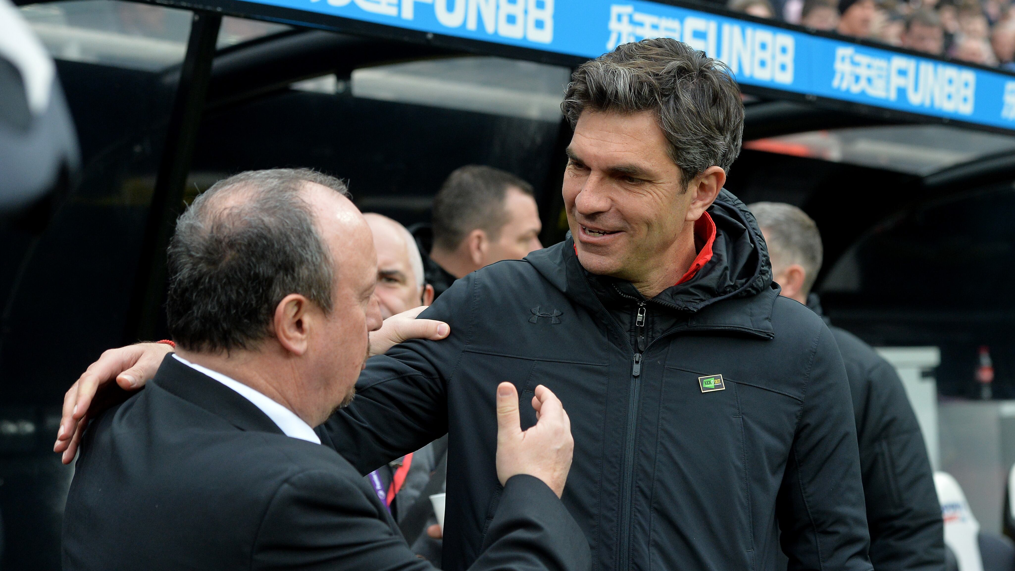 Mauricio Pellegrino y Rafael Benítez / Getty