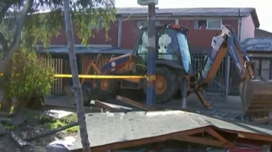 Demolición de narco-casa