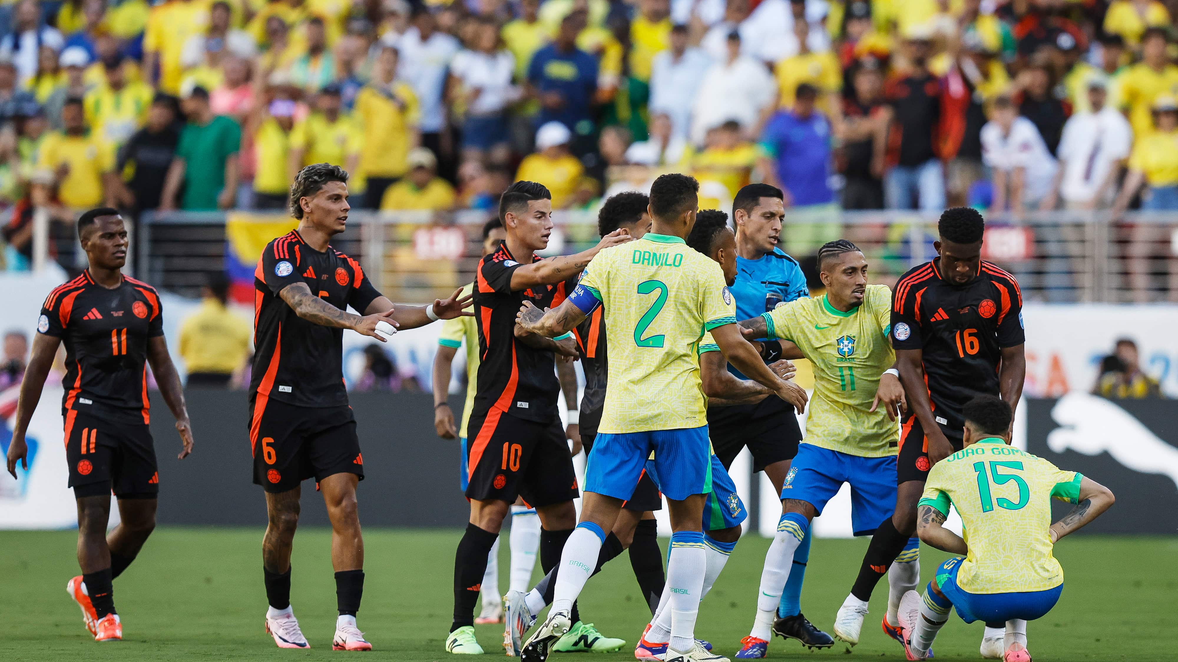 Resumen Brasil vs Colombia