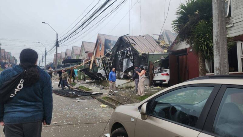 Explosión en vivienda de Temuco dejó a una adulta mayor fallecida: hipótesis preliminar apunta a una acumulación de gas