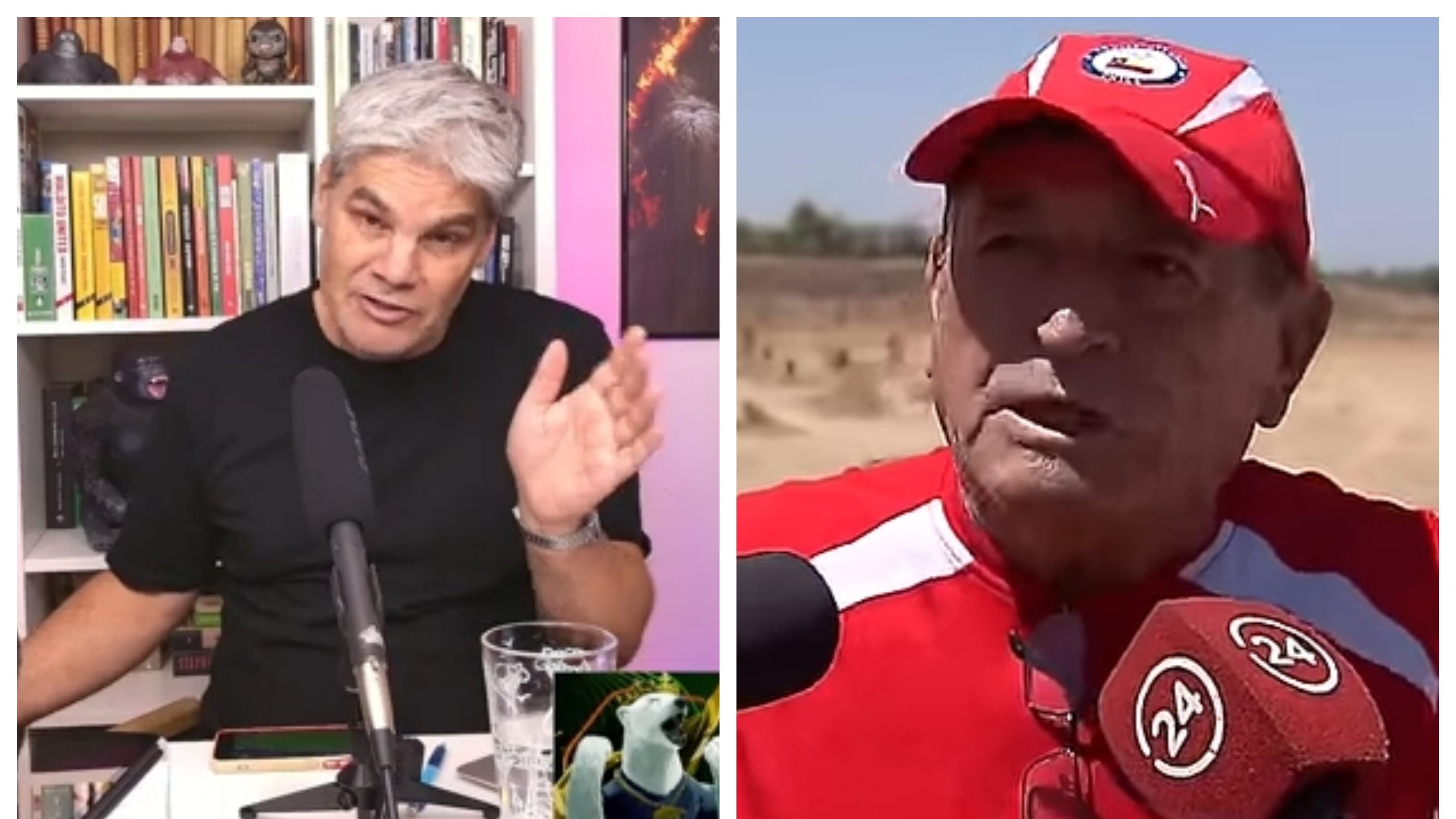 El periodista minimizó en su programa de redes sociales el aporte del octogenario entrenador al fútbol chileno.