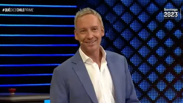 El animador desató anoche las risas del público que estuvo en el programa "¡Qué dice Chile! Prime" gracias a su particular confesión.