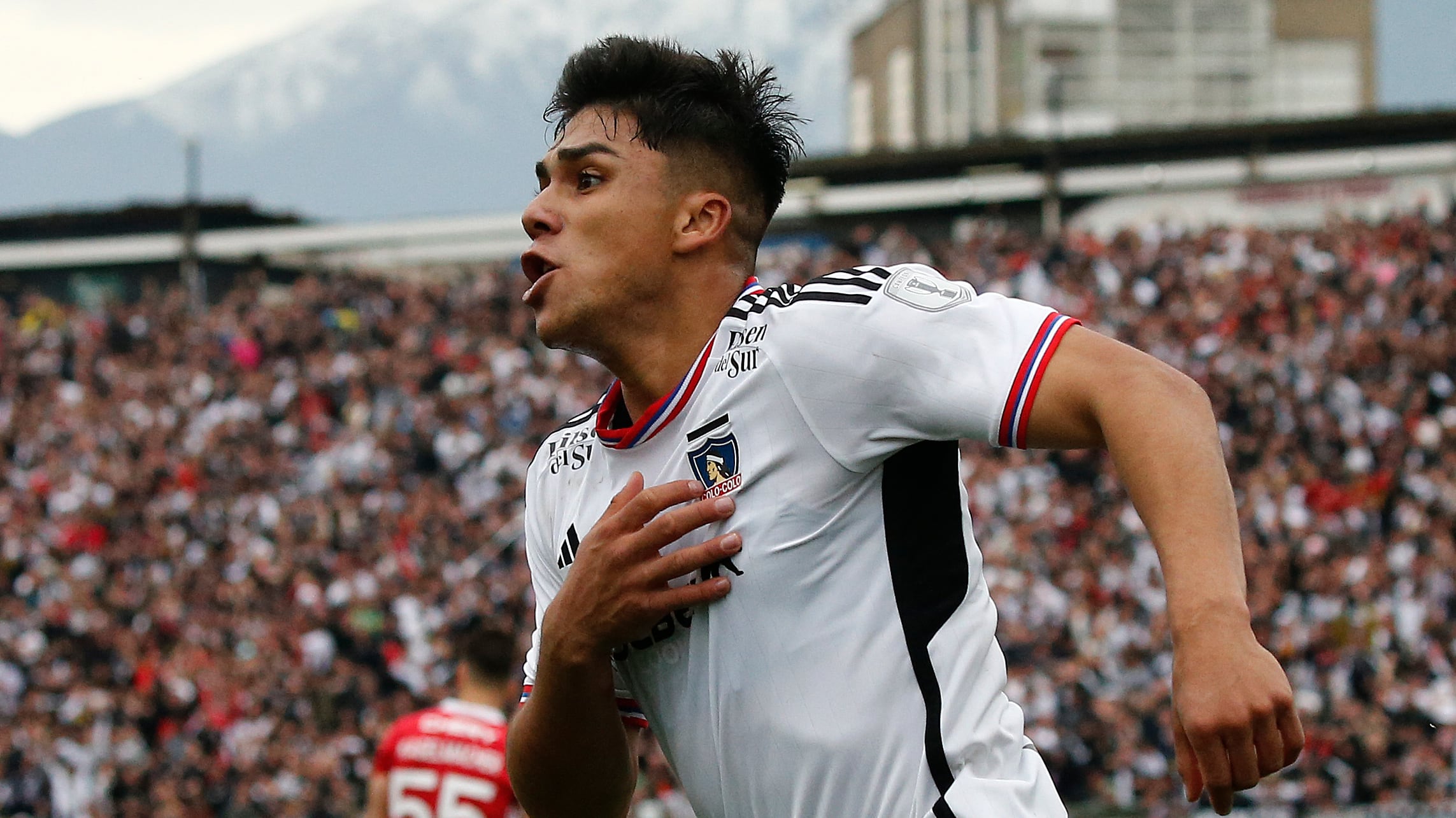 Damián Pizarro era el centrodelantero titular de Colo Colo hasta la pelea. / Javier Salvo/Photosport