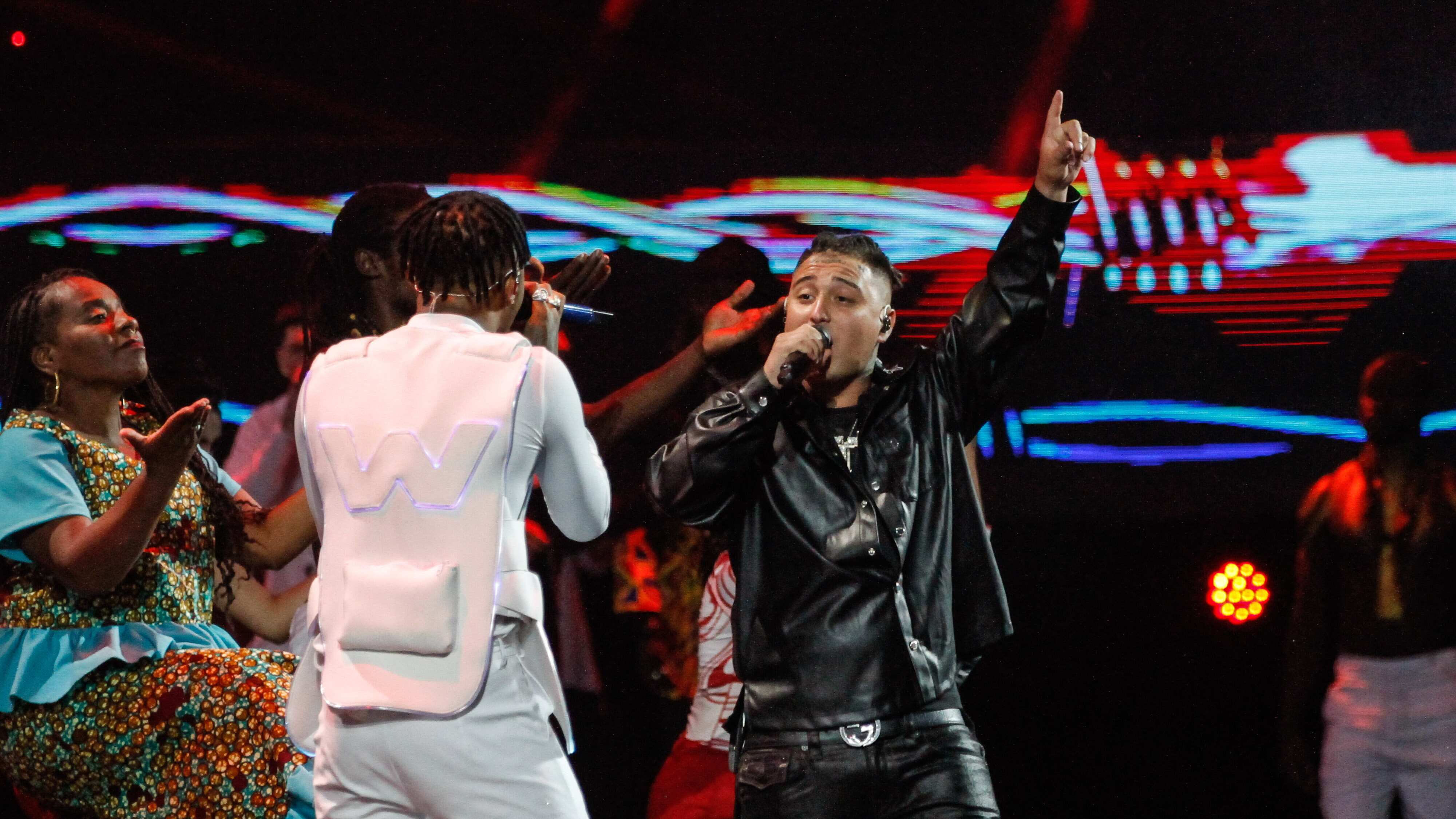 Pablo Chill-E y Polimá Westcoast - Quinta Noche del Festival de Viña del Mar 2023 | Cristobal Basaure/Aton Chile