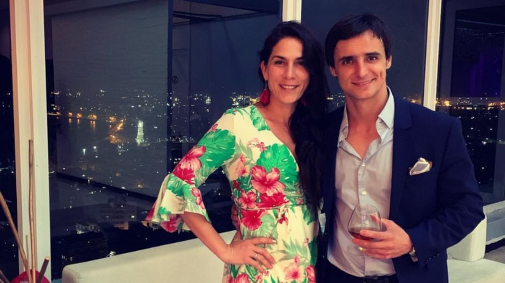 Mey Santamaría y Philip Timmermann | Fuente: Instagram