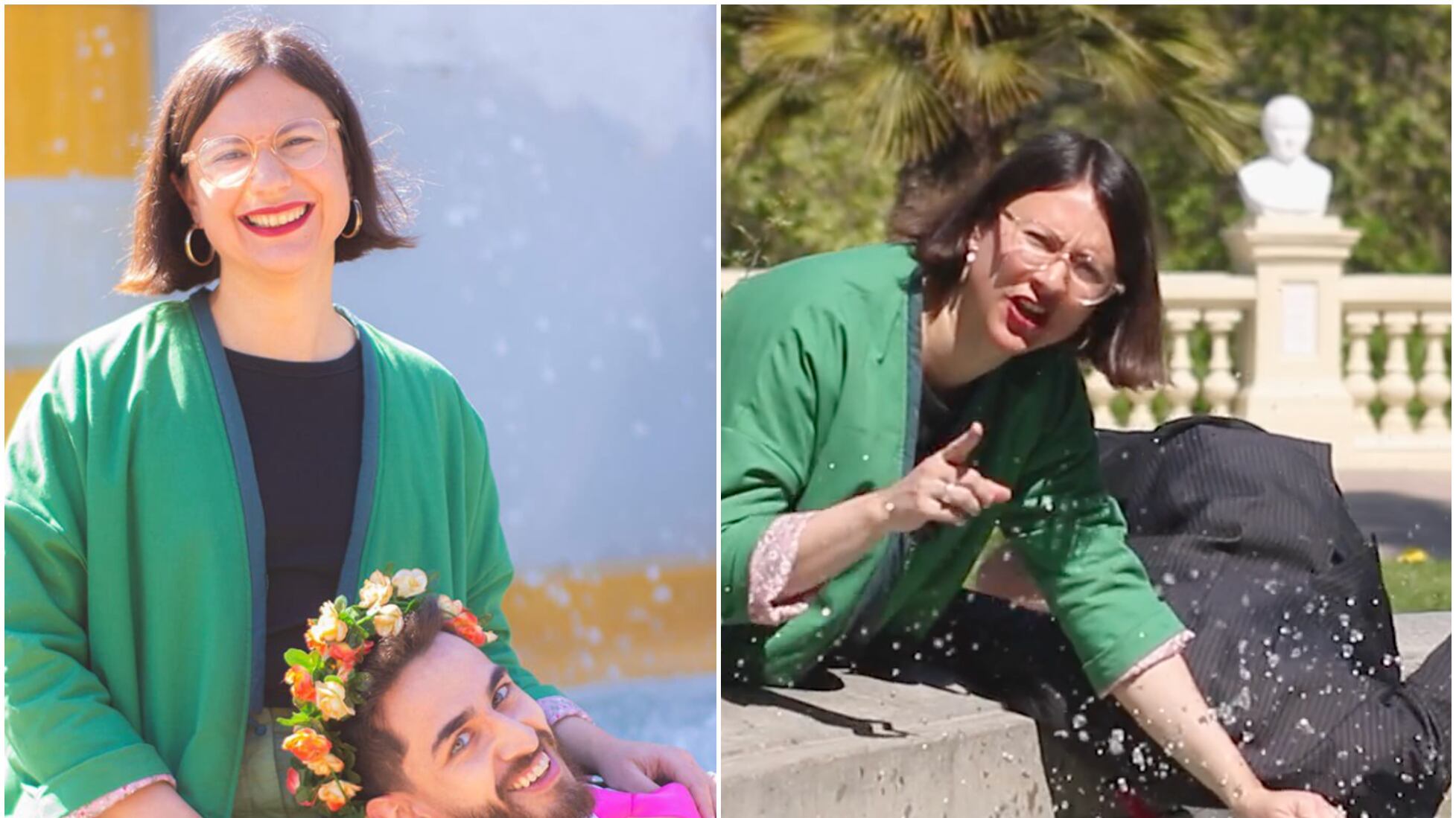 Irací Hassler y Hermann Heim