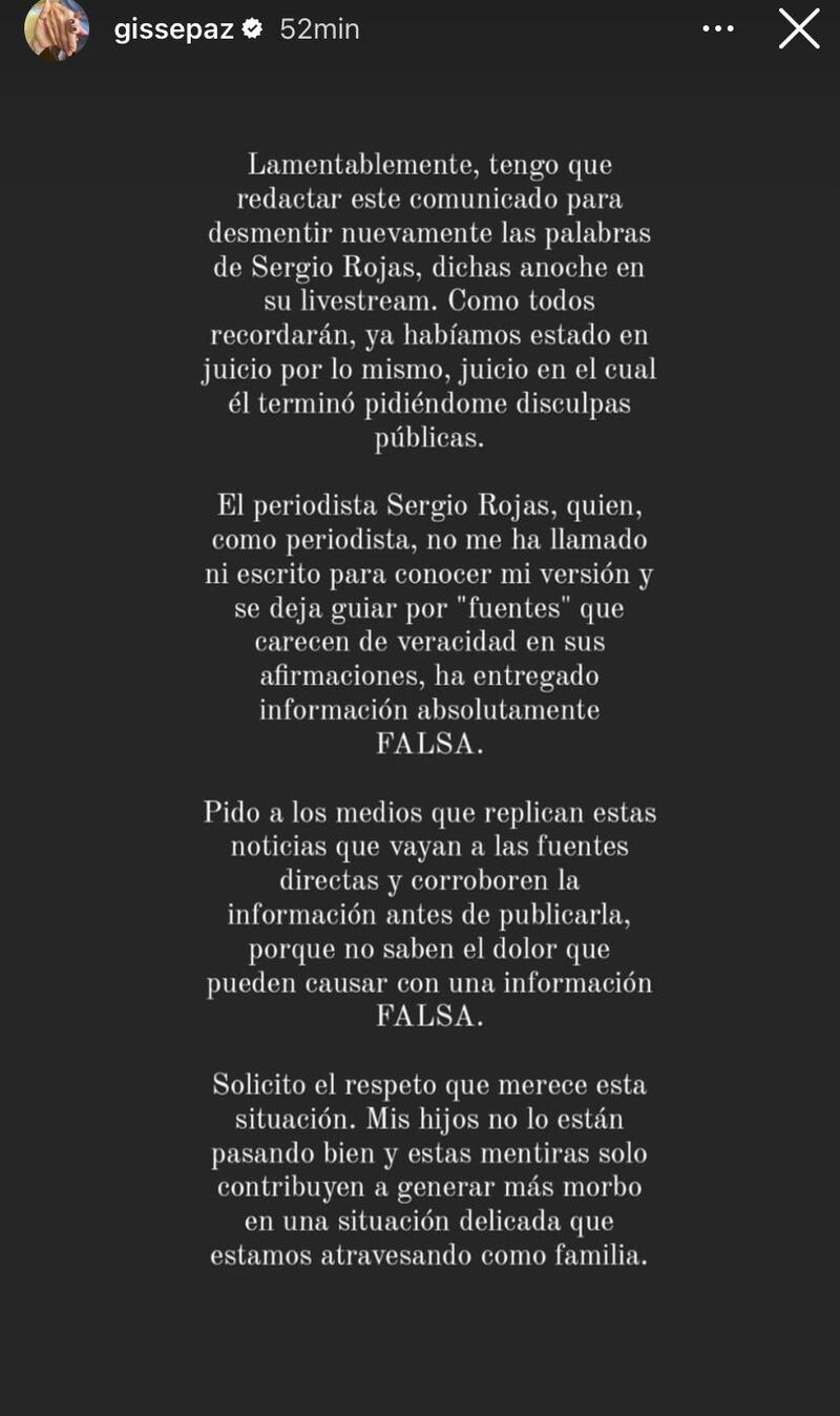 Storie de Gissella Gallardo