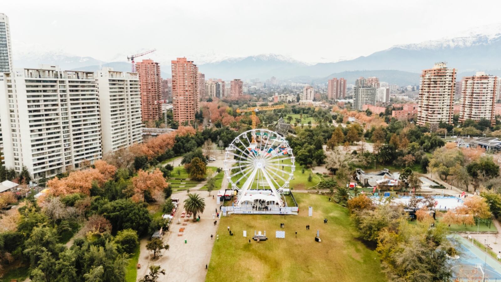 La Gran Rueda se puede visitar durante todas las vacaciones de invierno