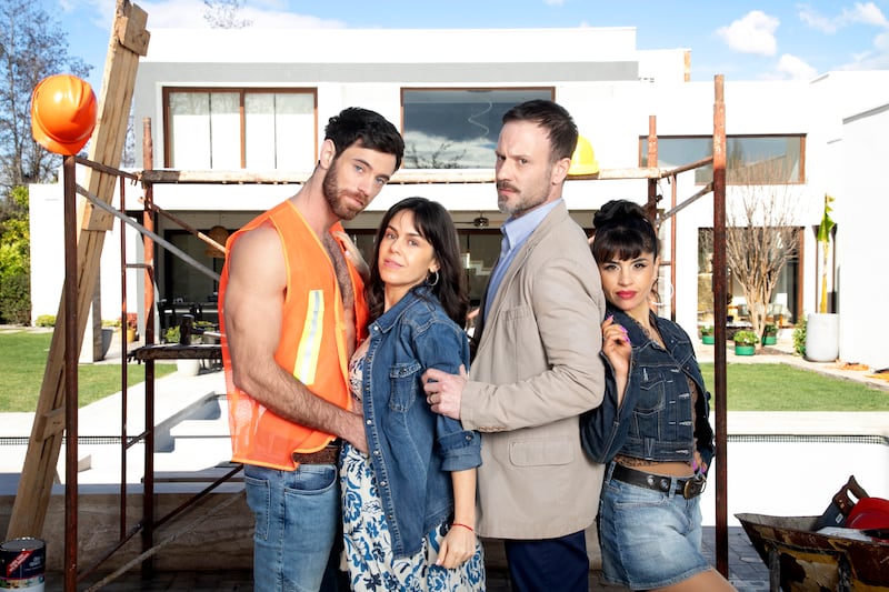 Elenco de “El obrero que me enamoró” | Gentileza: Canal 13