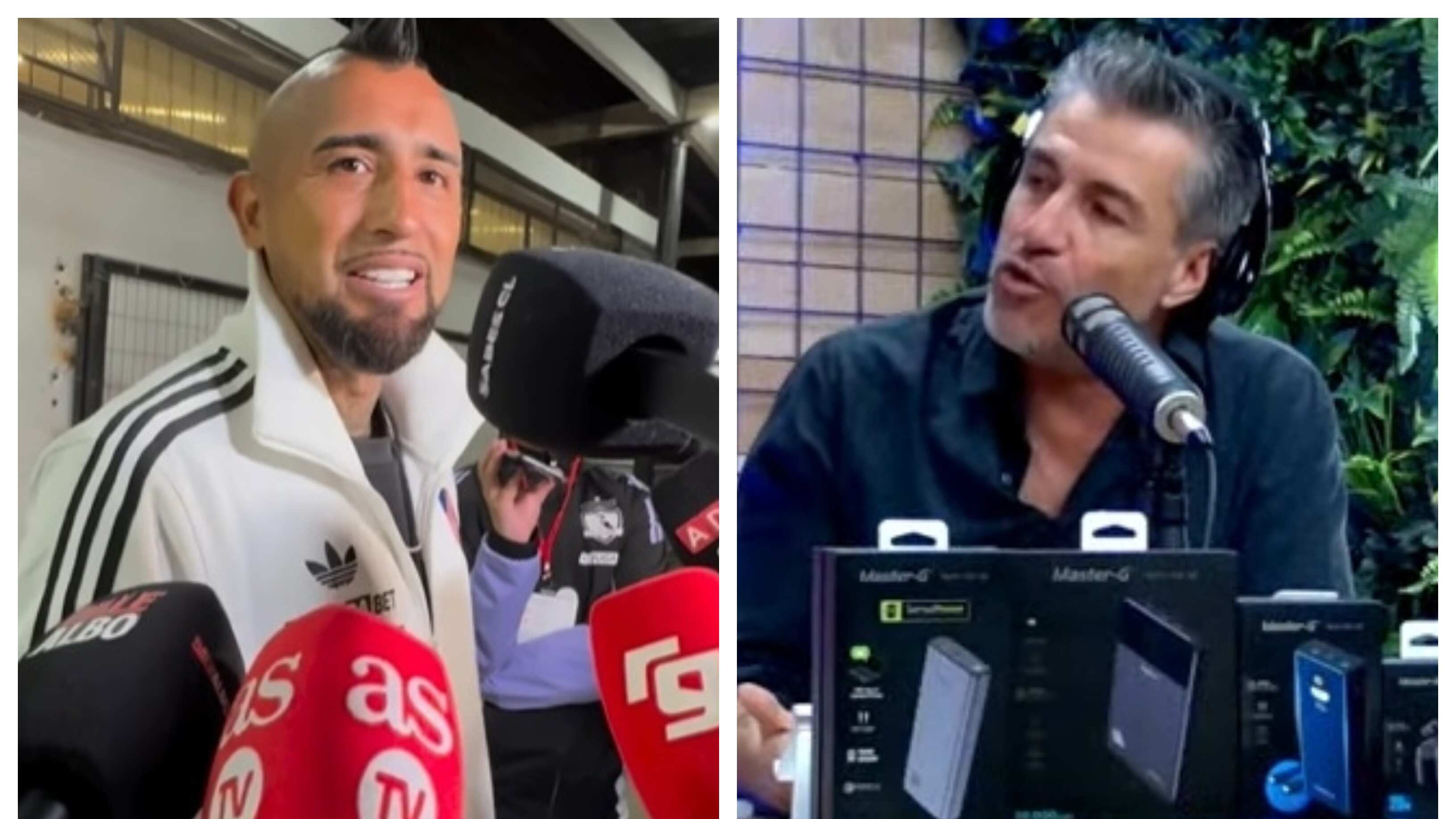 El periodista cuestionó las críticas que el mediocampista de Colo Colo le hizo a la prensa deportiva por no apoyar al Cacique y estar más pendientes de las sanciones al club albo por la cancelación del partido ante Fortaleza.