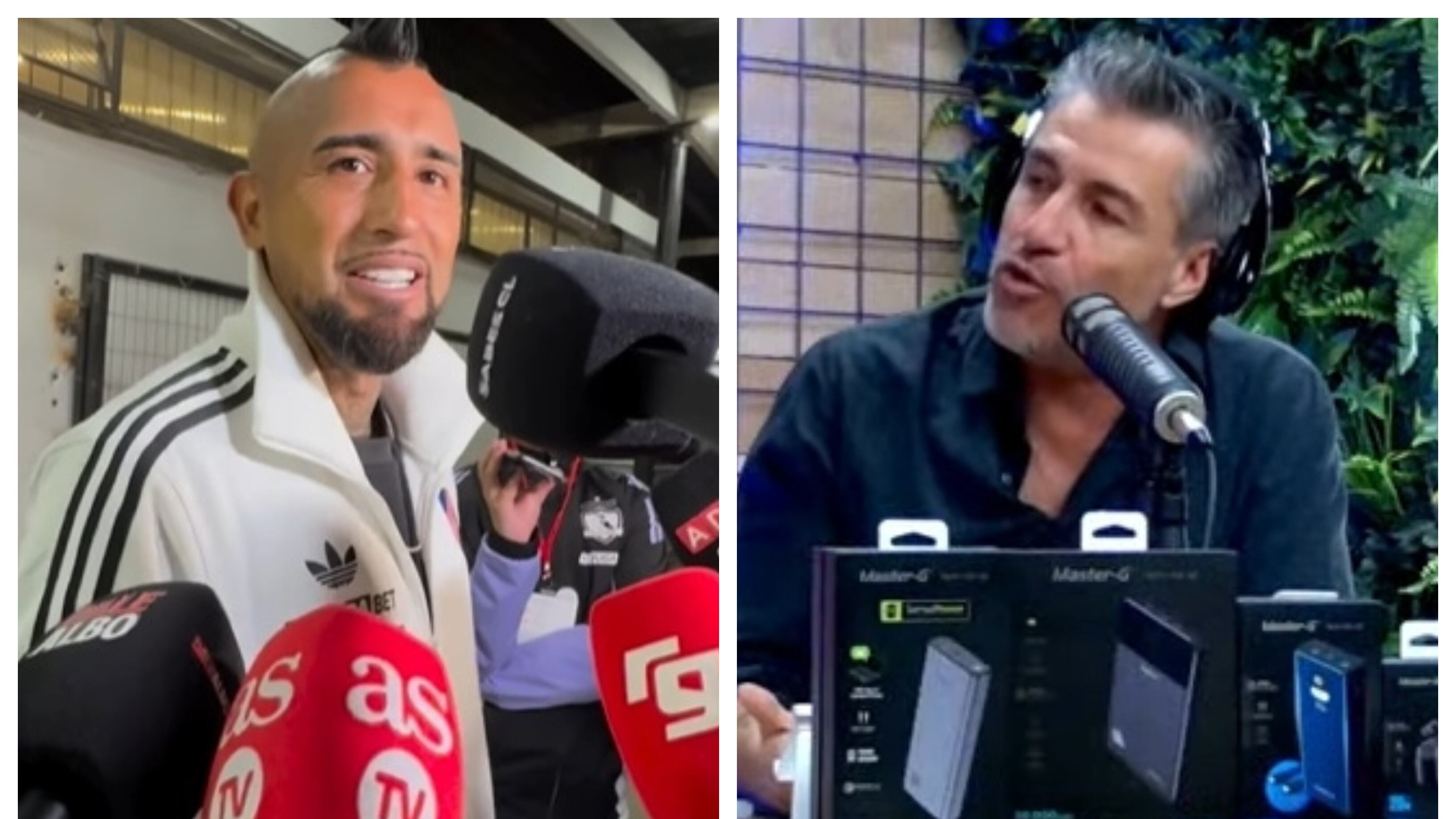 El periodista cuestionó las críticas que el mediocampista de Colo Colo le hizo a la prensa deportiva por no apoyar al Cacique y estar más pendientes de las sanciones al club albo por la cancelación del partido ante Fortaleza.