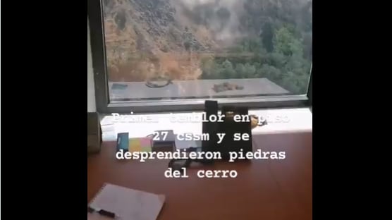 Desde Parquemet, quienes administran los terrenos del cerro San Cristóbal expicaron que "en las canteras Sheraton y la Virgen (que aún tiene el Cerro) hubo pequeños desprendimiento de rocas. Esto no reviste peligro para las personas que visitan el cerro y tampoco para la ciudadanía. Acá hubo contención natural".
Además indicaron que "el polvo que se vio es del sector de 'camino de servicio'. Las mallas de contención de ese lado fue en las que salió polvo".