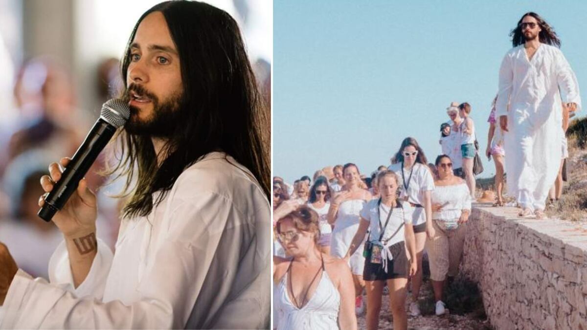 Jared Leto lideró el Mars Island en la isla croata de Obonjan