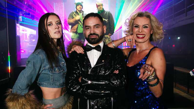 Carla Jara, Francesc Morales y Kassandra Romanini | Gentileza