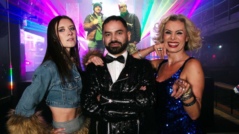 Carla Jara, Francesc Morales y Kassandra Romanini | Gentileza