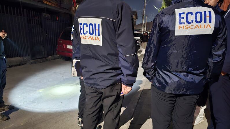 Asesinato de "Robertito" en La Pintana | Fuente: X @ECOH_FiscaliaRM