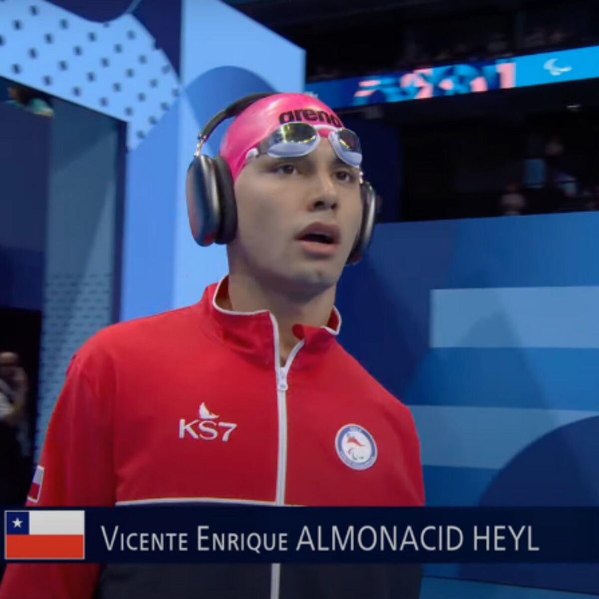 Vicente Almonacid descalificado en final de natación Paralímpica Vicente Almonacid descalificado en final de natación Paralímpica