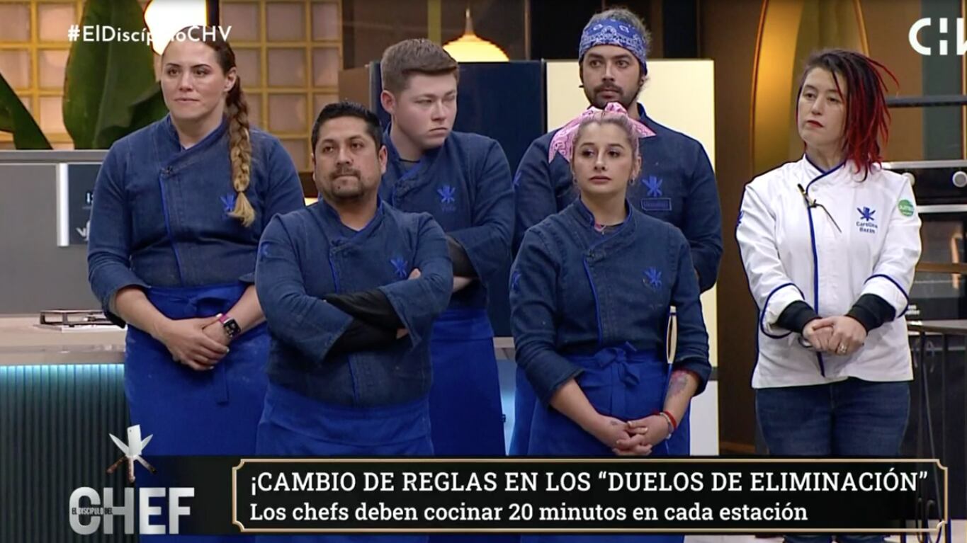 Equipo azul en "El Discípulo del Chef" | Captura: CHV