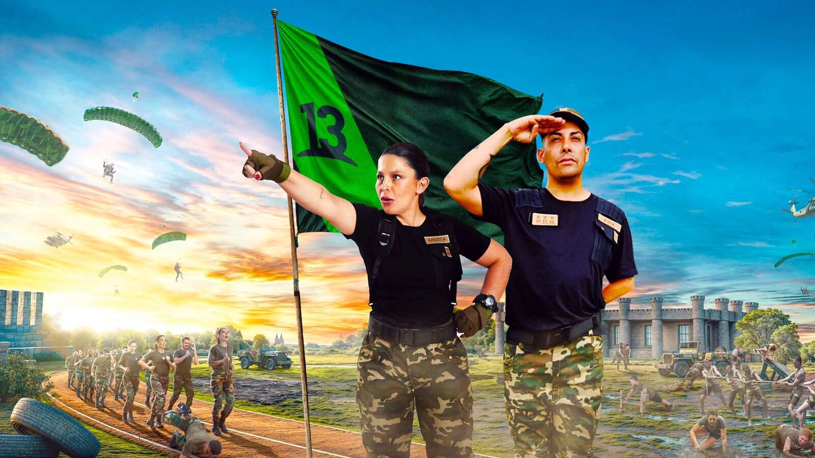 Comandante Pía Arratia y Sargento Botota Fox