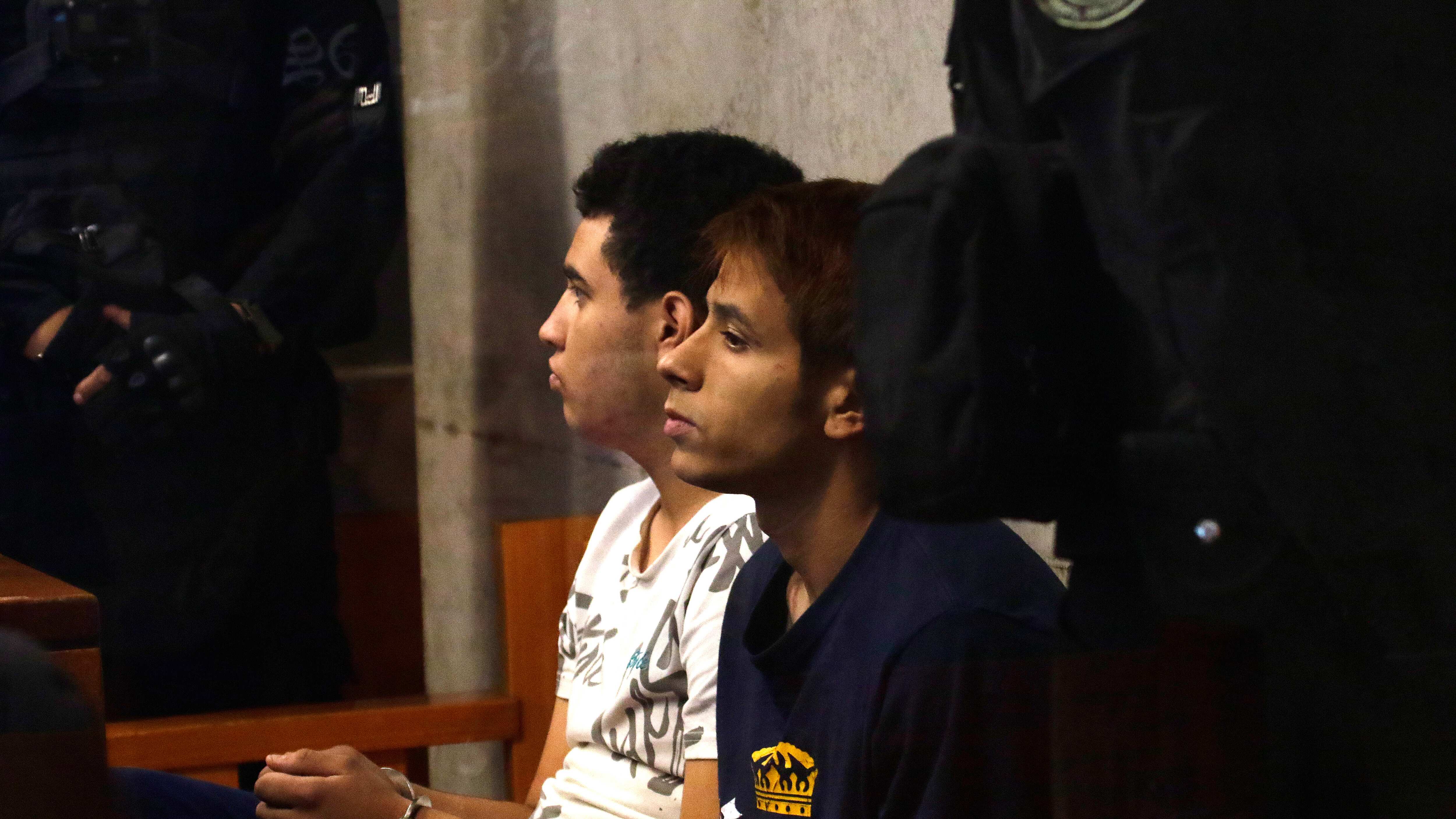 Control de detención de los dos involucrados por el crimen del cabo Daniel Palma 10/03/2023.