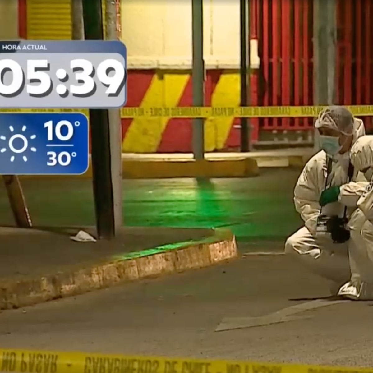 Secuestran a hombre desde carro de comida en Santiago centro Secuestran a hombre desde carro de comida en Santiago centro