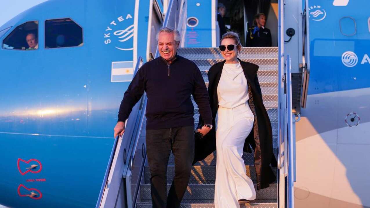 Alberto Fernández y Fabiola Yáñez/Instagram