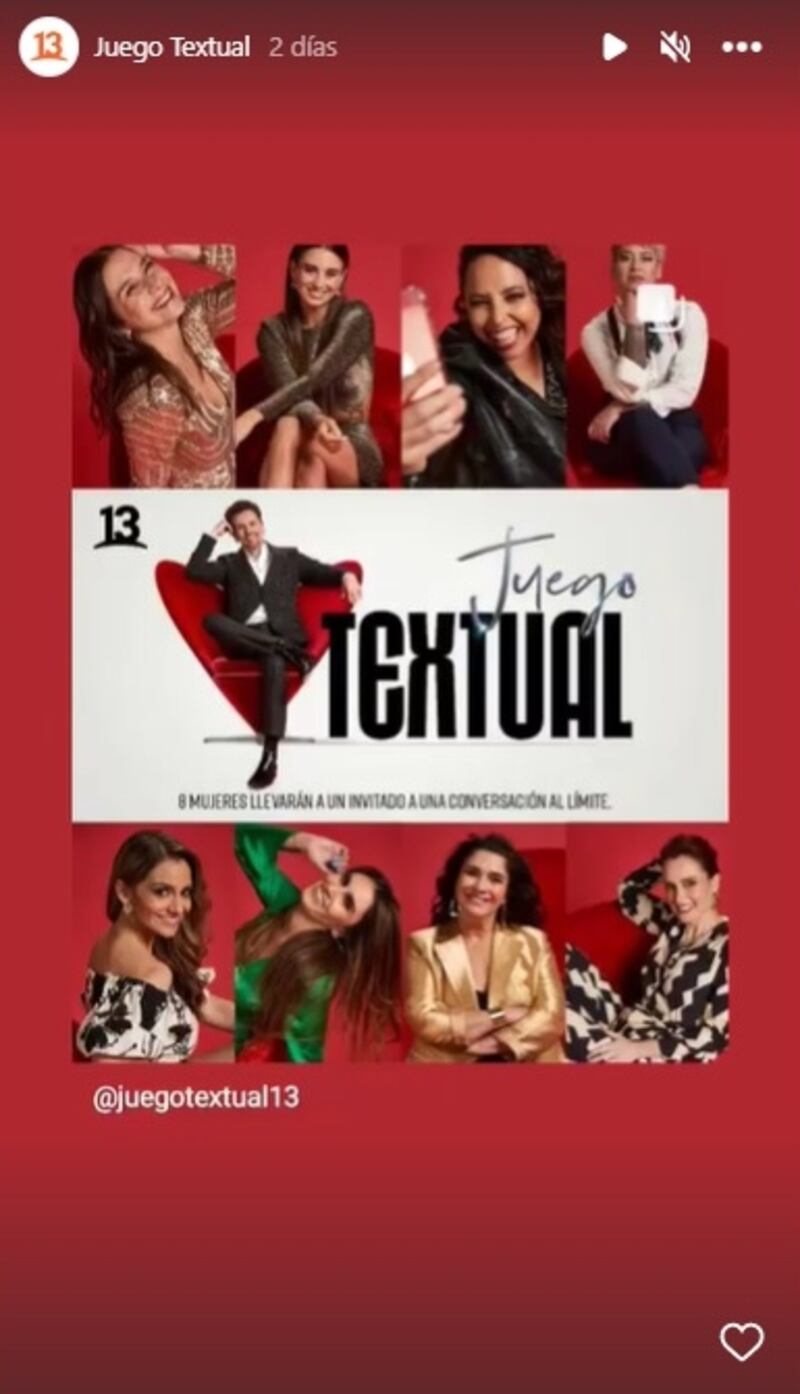La señal privada confirmó este lunes la fecha de estreno de su programa "Juego textual".