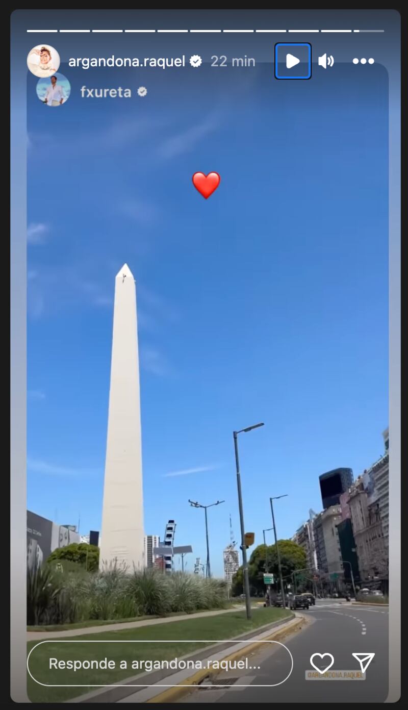 Historia de Raquel Argandoña | Fuente: Instagram