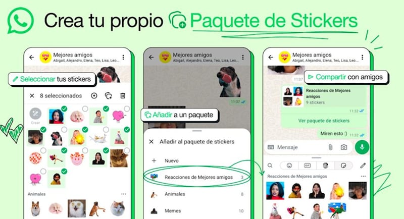 Carpetas de stickers