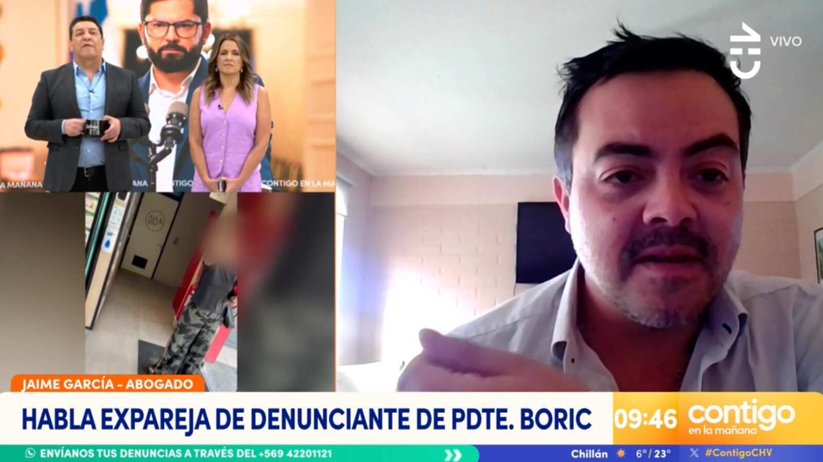Se lavó las manos como Poncio Pilatos. Así reaccionó el abogado Jaime García Bozzo, tras ser sindicado como el defensor de la mujer que interpuso la denuncia contra el Presidente Gabriel Boric por acoso sexual y difusión de imágenes íntimas.
Si bien, el día después que se dio a conocer el motivo de la causa, el abogado entregó unas declaraciones revelando que las fotografías habrían sido difundidas luego que se perdiera un pendrive, ahora negó ser el representado de la supuesta víctima, después que se conociera que era su expareja y  tiene antecedentes por diversos delitos. 
Incluso, trascendió que la mujer usó un vehículo inscrito a nombre de Bozzo para cometer un robo en un servicentro Copec. Delito que fue grabado y difundido por la red X.