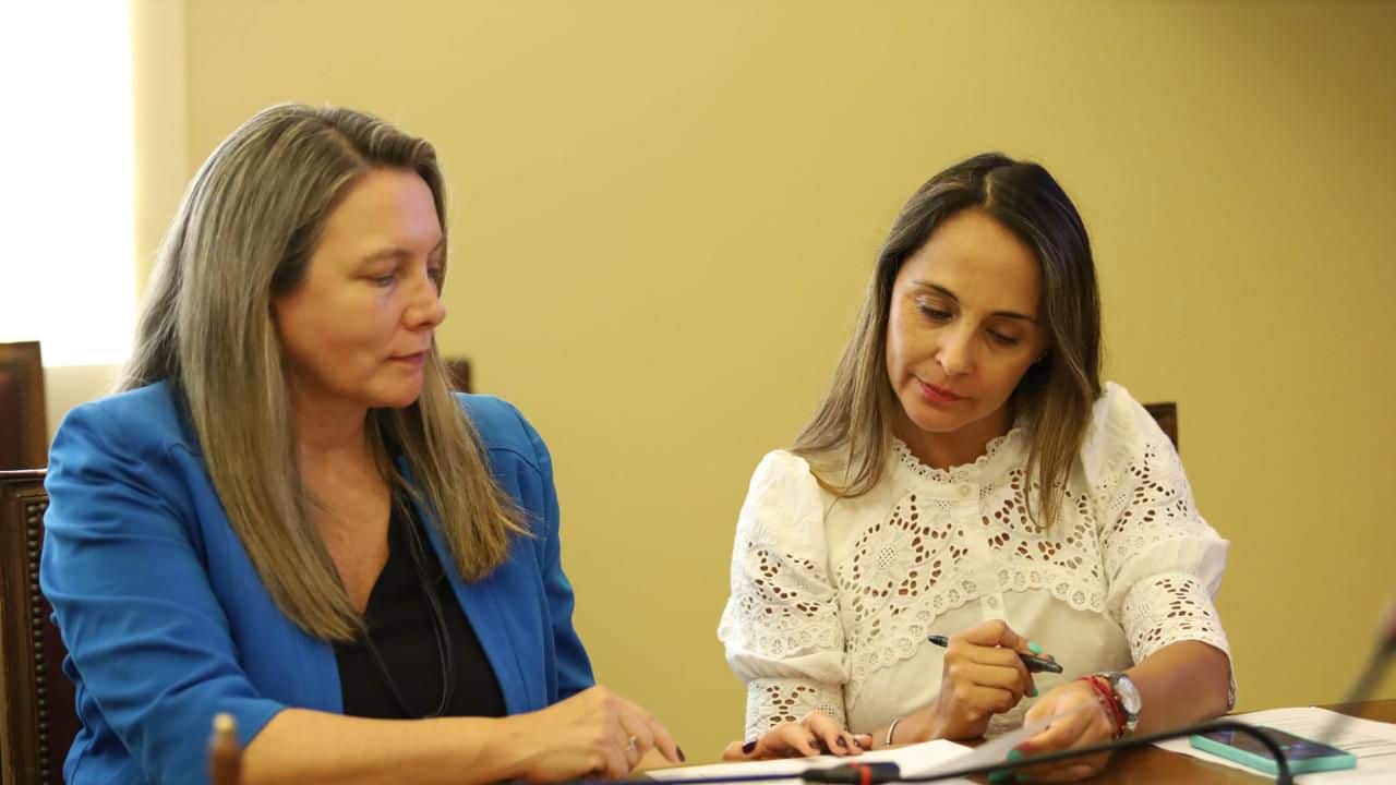 Diputadas Carla Morales y Catalina Del Real