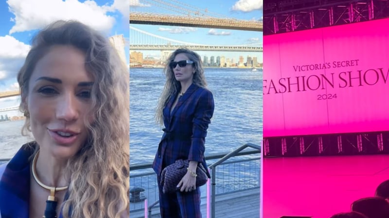 Solamente fueron tres chilenas: Carola de Moras estuvo casi en primera fila en el Victoria’s Secret Fashion Show