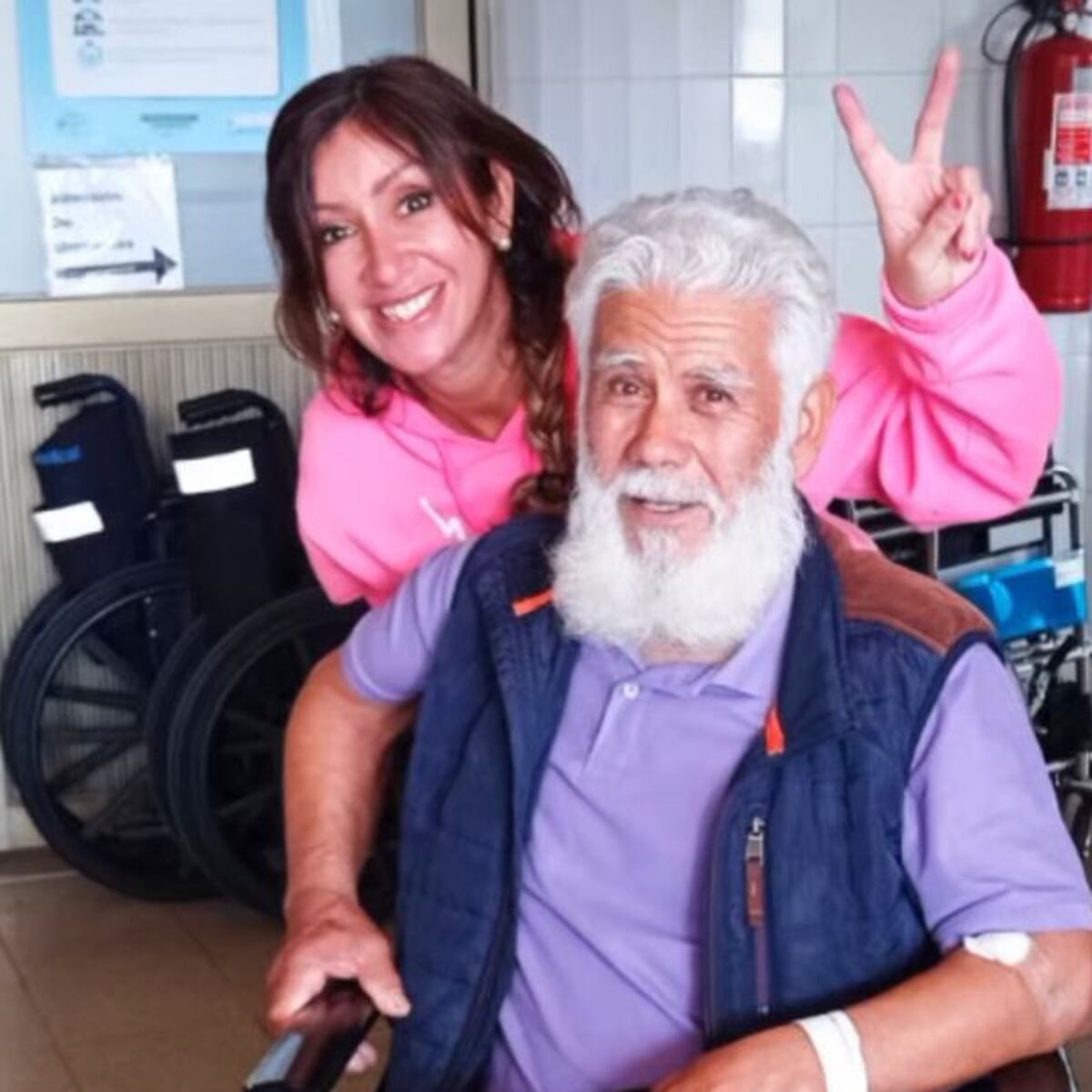 Angélica Sepúlveda anuncia que su padre venció al ACV Angélica Sepúlveda anuncia que su padre venció al ACV