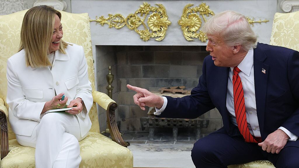 Reunión Trump Meloni