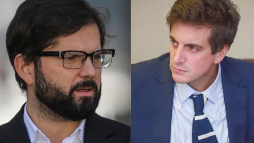 Gabriel Boric y Diego Schalper