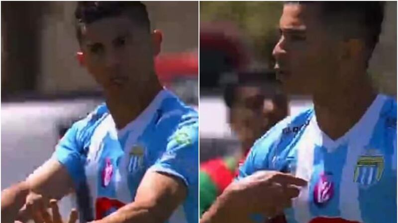 Felipe Flores fue el héroe de Magallanes y celebró a lo Cristiano Ronaldo