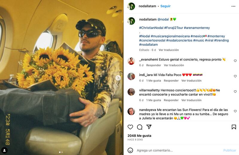 Christian Nodal y Cazzu