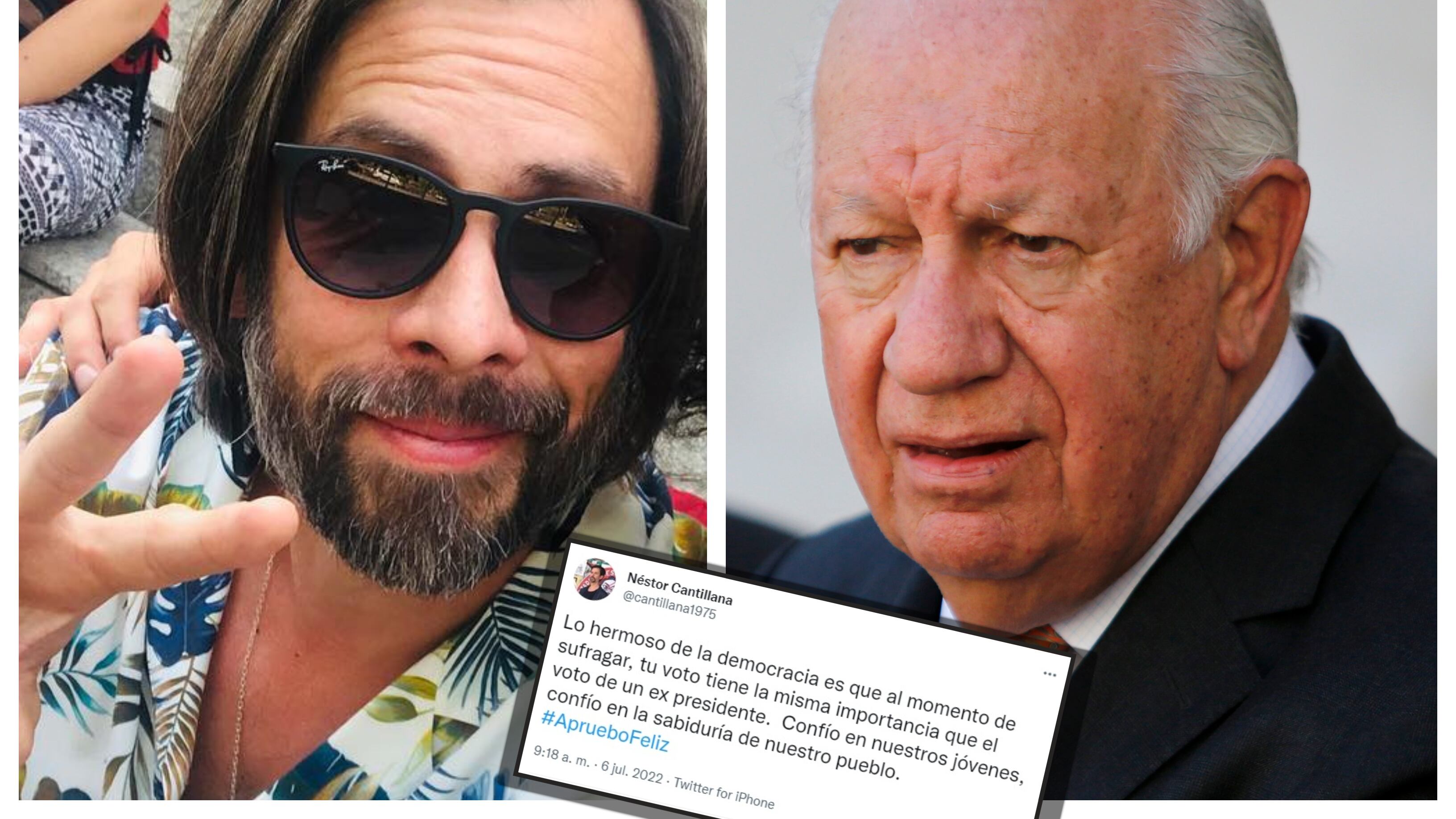 Néstor Cantillana reaccionó con una publicación en su cuenta de Twitter a la carta que viralizó este martes el exPresidente Ricardo Lagos y en la cual cuestionó la redacción final de la nueva Constitución.