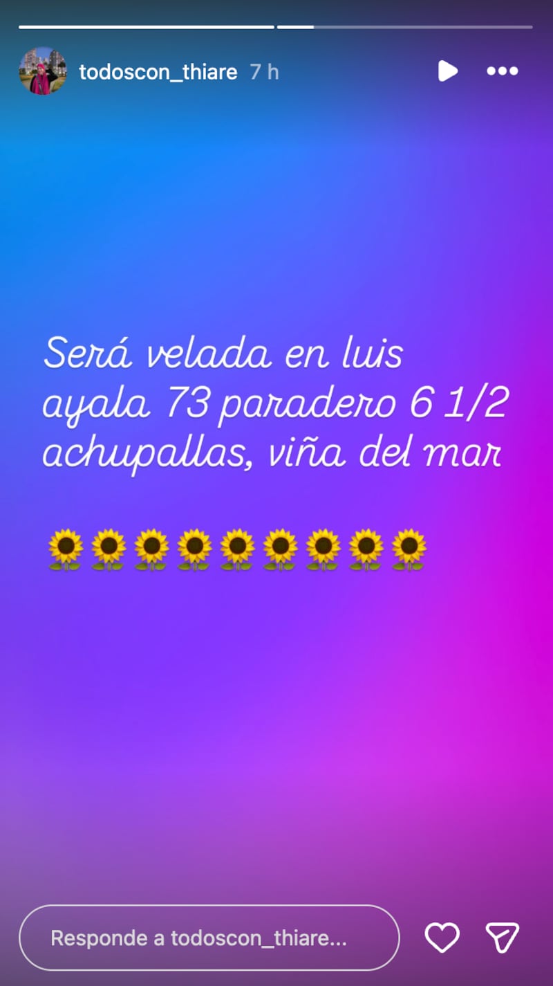 Historia de Thiare Álvarez | Fuente: Instagram @todoscon_thiare