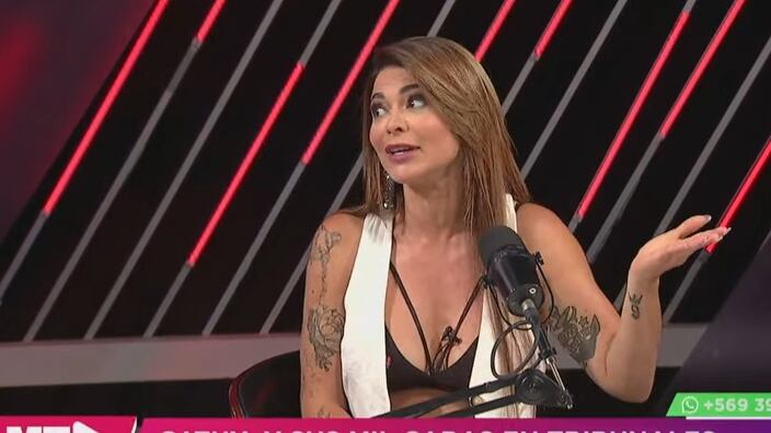 La conductora del programa farandulero reconoció haberle hecho una broma de "mal gusto" a Cathy Barriga en los días previos a su formalización de cargos por fraude al fisco y falsificación de documento público.