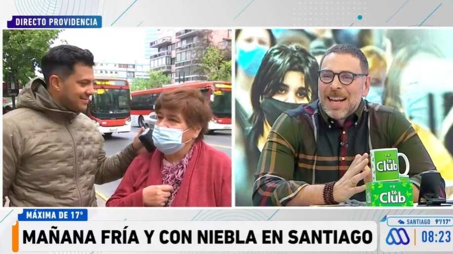 Fue durante un móvil de Simón Oliveros en el sector de Providencia, que José Antonio Neme le reconoció a una telespectadora que Tonka Tomicic estuvo "muy cerca" de llegar a la conducción del matinal "Mucho Gusto".
