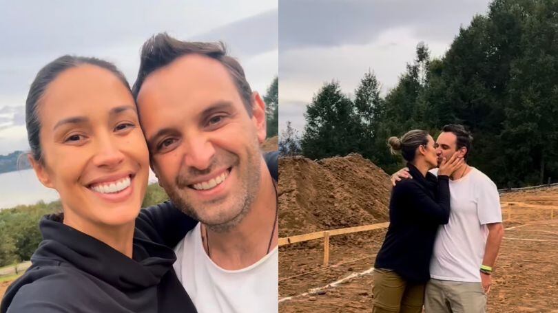 Vanesa Borghi compartió los avances en la construcción de su hogar familiar en el sur de Chile