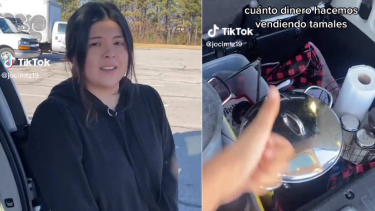 Tiktok vende tamales en Estados Unidos.