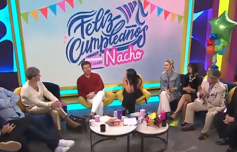Nacho Gutiérrez celebra sus 49 años en Hay que decirlo.