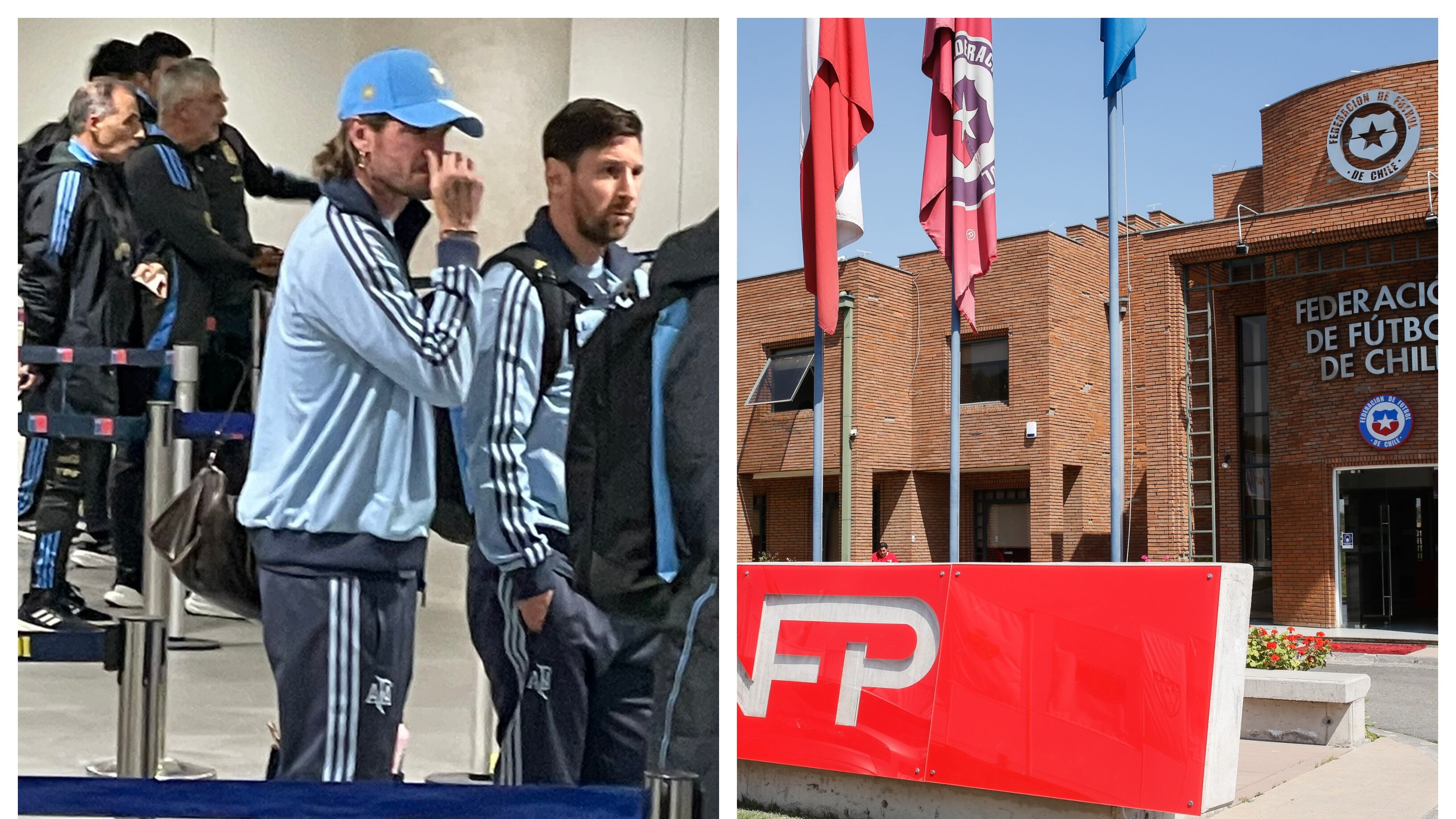 La AFA denunció que la ANFP incumplió los protocolos de seguridad establecidos por la FIFA para resguardar la seguridad de los seleccionados argentinos en su llegada al aeropuerto de Santiago.