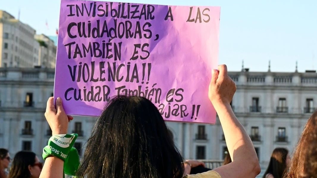 Este domingo 8 de marzo está convocada una marcha en el centro de Santiago
