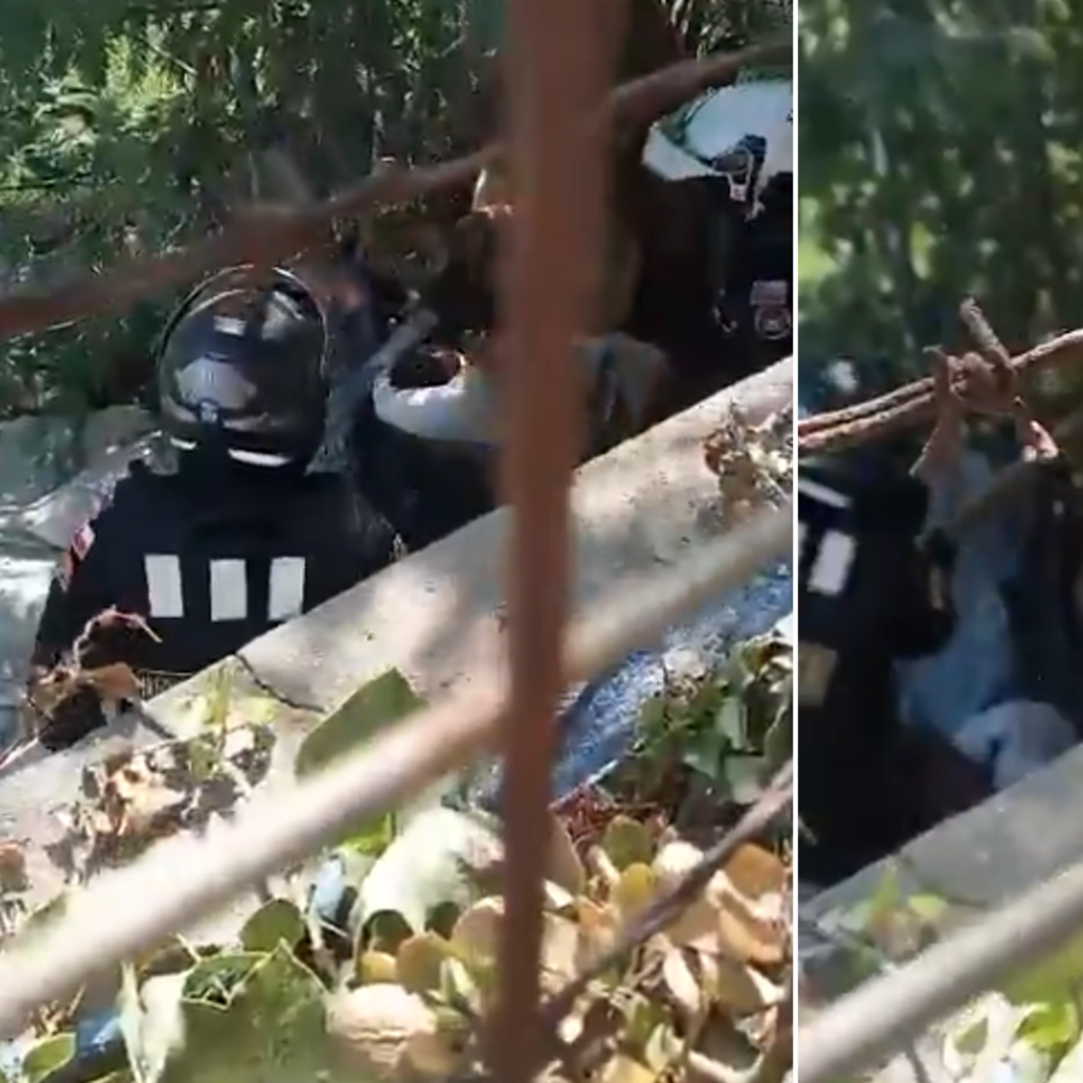Escándalo en Viña del Mar: Guardias municipales golpean a persona sin hogar por supuesto robo Escándalo en Viña del Mar: Guardias municipales golpean a persona sin hogar por supuesto robo
