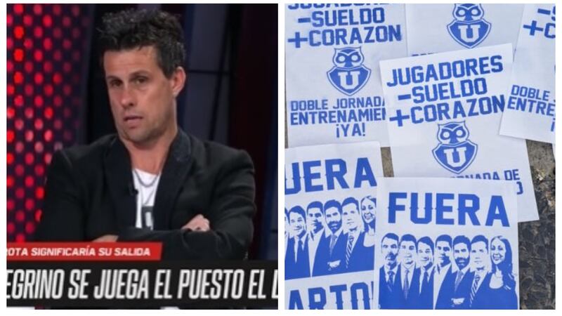“Va a seguir pasando”: Rivarola justifica molestia de hinchas de la U que lanzaron amenazantes panfletos en el CDA