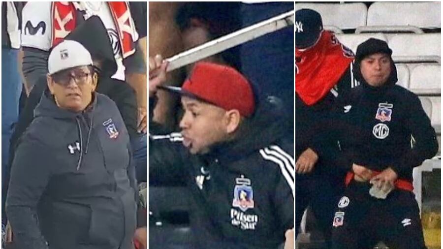 Algunos protagonistas de los incidentes en Cordillera