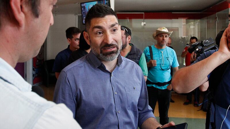 La advertencia de Gamadiel García: “Si no hay árbitros profesionales, hacemos un llamado a nuestros futbolistas a que no se presenten”
